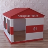 Детский игровой домик «Пожарная служба» - «globural.ru» - Ангарск