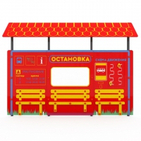 Учебно-игровой макет "Остановка" мобильный - «globural.ru» - Ангарск