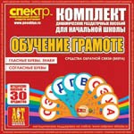 Комплект динамических раздаточных пособий - Обучение грамоте (веера). Гласные буквы, знаки, согласные буквы. - «globural.ru» - Ангарск