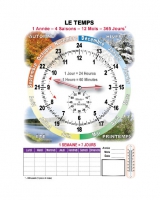 Le temps. Учебно наглядные пособия по французскому языку - «globural.ru» - Ангарск