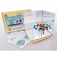 Игровой набор Фребеля "Мозаика геометрическая 3D" - «globural.ru» - Ангарск
