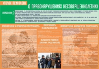 Стенд "Уголок психолога" (вариант 4) - «globural.ru» - Ангарск