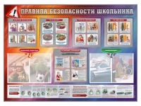Стенд-уголок "Правила безопасности школьника" - «globural.ru» - Ангарск