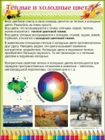 Стенд "Теплые и холодные цвета" - «globural.ru» - Ангарск