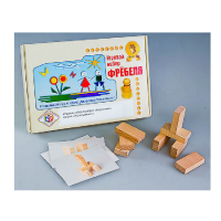 Игровой набор Фребеля "Кирпичики" (серия "Эксперимент") - «globural.ru» - Ангарск