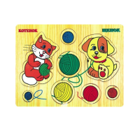 Игра "Котенок и щенок" - «globural.ru» - Ангарск