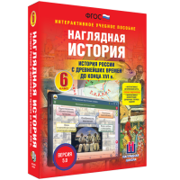 Наглядная история. История России с древнейших времен до конца XVI века. 6 класс - «globural.ru» - Ангарск