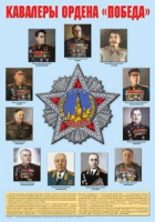 Плакат "Кавалеры ордена «Победа»" - «globural.ru» - Ангарск