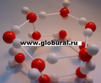 Модель "Кристаллическая решетка льда" (демонстрационная) - «globural.ru» - Ангарск
