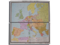 Учебная карта "Европа с 1815 - 1849 г.г." 1180*1070 мм (матовое, 2-стороннее лам.) - «globural.ru» - Ангарск