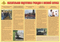 Плакат "Обязательная подготовка граждан к военной службе" - «globural.ru» - Ангарск