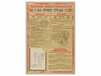 Стенд-уголок "Техника безопасности на уроках труда" - «globural.ru» - Ангарск