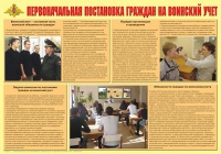 Плакат "Первоначальная постановка граждан на воинский учет" - «globural.ru» - Ангарск