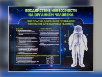 Стенд "Воздействие невесомости на организм человека" - «globural.ru» - Ангарск