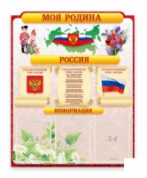 Стенд "Наша родина Россия" - «globural.ru» - Ангарск