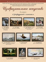 Набор репродукций "Изобразительное искусство" 4 класс (10 репродукций) - «globural.ru» - Ангарск