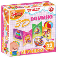 Комплект развивающих игр 3-5 лет. 3D домино (3-5 лет) - «globural.ru» - Ангарск