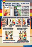 ОБЖ Поведение в криминогенных ситуациях (комплект таблиц) - «globural.ru» - Ангарск