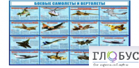 Стенд "Боевые самолеты и вертолеты" - «globural.ru» - Ангарск