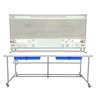 Учебный комплект лабораторного оборудования «Рабочее место электромонтажника» исполнение стендовое, монтажная панель - «globural.ru» - Ангарск