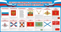 Стенд "Государственные и военные символы РФ" - «globural.ru» - Ангарск