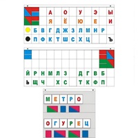 Демонстрационное пособие "Касса "Лента букв" - «globural.ru» - Ангарск