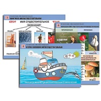 Комплект таблиц для начальной школы "Русский язык. Имя существительное" - «globural.ru» - Ангарск