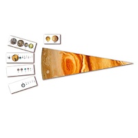 Модель-аппликация "Сравнительные размеры Солнца, планет и их спутников" - «globural.ru» - Ангарск