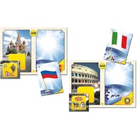 Настольно-печатная игра "Флаги стран мира 1. Европа" - «globural.ru» - Ангарск