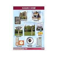 Таблица демонстрационная "Наблюдение за погодой" (винил 100х140) - «globural.ru» - Ангарск