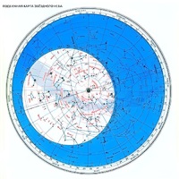 Карта звездного неба (подвижная) - «globural.ru» - Ангарск
