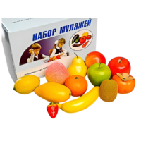Набор муляжей фруктов 12 штук - «globural.ru» - Ангарск
