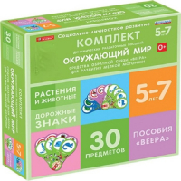 Комплект динамических раздаточных пособий. Средства обратной связи (веера). Окружающий мир 5-7 лет. - «globural.ru» - Ангарск