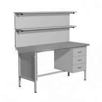 Стол лабораторный демонстрационный с надстройкой  - «globural.ru» - Ангарск