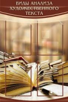 Стенд "Виды анализа художественного текста" - «globural.ru» - Ангарск