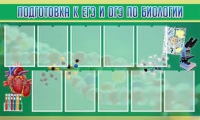 Стенд "Подготовка к ЕГЭ и ОГЭ по биологии" (вариант 2) - «globural.ru» - Ангарск
