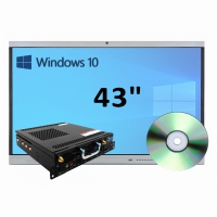 Интерактивная панель 43" (встроенный ПК, Win10) - «globural.ru» - Ангарск