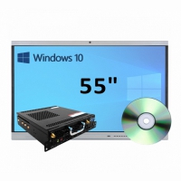Интерактивная панель 55" (встроенный ПК, Win10) - «globural.ru» - Ангарск