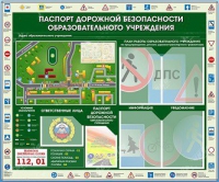 Стенд-уголок "Паспорт дорожной безопасности образовательного учреждения" - «globural.ru» - Ангарск