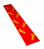 Дорожка массажная со следами(в чехле из кожи) - «globural.ru» - Ангарск