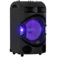 Переносная мобильная акустическая система с возможностью подключения микрофона и проигрывания аудиофайлов с флеш-накопителя мощностью не менее 250 Вт - «globural.ru» - Ангарск