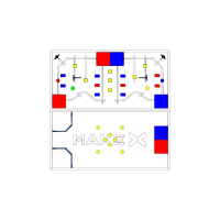 Соревновательное поле с элементами MakeX 2019 City Guardian Arena Expansion Kit for Blue Planet - «globural.ru» - Ангарск