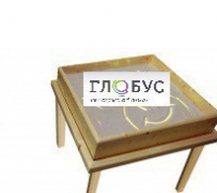 Стол на ножках для рисования песком светозвуковой - «globural.ru» - Ангарск