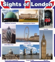 Стенд "Sights of london" - «globural.ru» - Ангарск