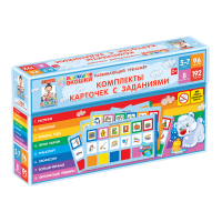 Развивающий тренажёр "Разноцветные окошки" 5-7 лет. Дополнительный набор карточек к базовому комплекту - «globural.ru» - Ангарск