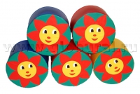 Пуфик «Солнышко» d=50*25см (ВИК) - «globural.ru» - Ангарск