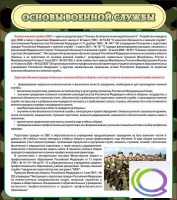 Стенд "Основы военной службы" - «globural.ru» - Ангарск