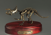 Модель скелета динозавра Triceratops - «globural.ru» - Ангарск