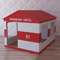 Детский игровой домик «Пожарная служба» - «globural.ru» - Ангарск