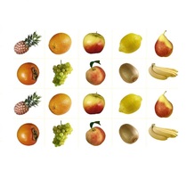 Комплект карточек. Серия наглядных пособий "Запоминай, играй, считай". Фрукты. - «globural.ru» - Ангарск